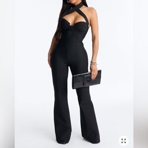 Black jumpsuit